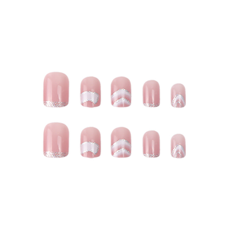 Elegant Gel Press-On Nail Set Bowlift