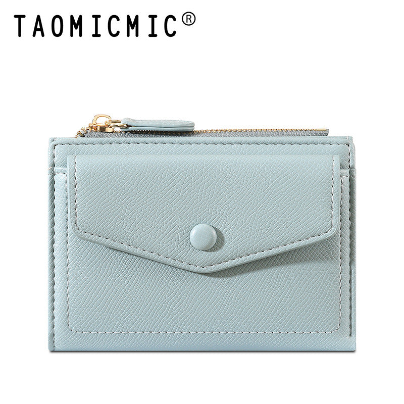 Compact RFID Ladies Wallet Bowlift