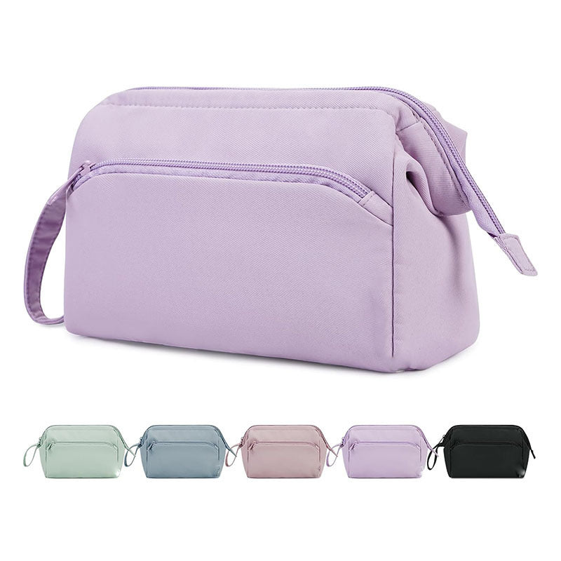 Cosmetic Organizer Bag with Versatile Compartment Division Bowlift