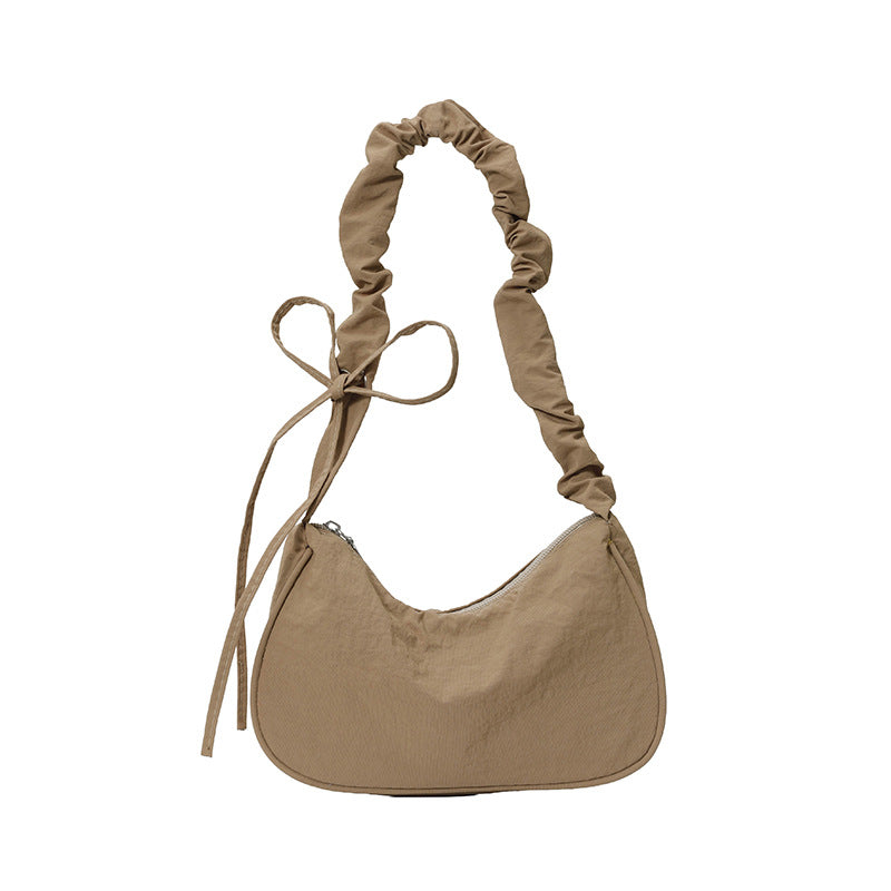WoTextured Fabric Sling Bag Bowlift