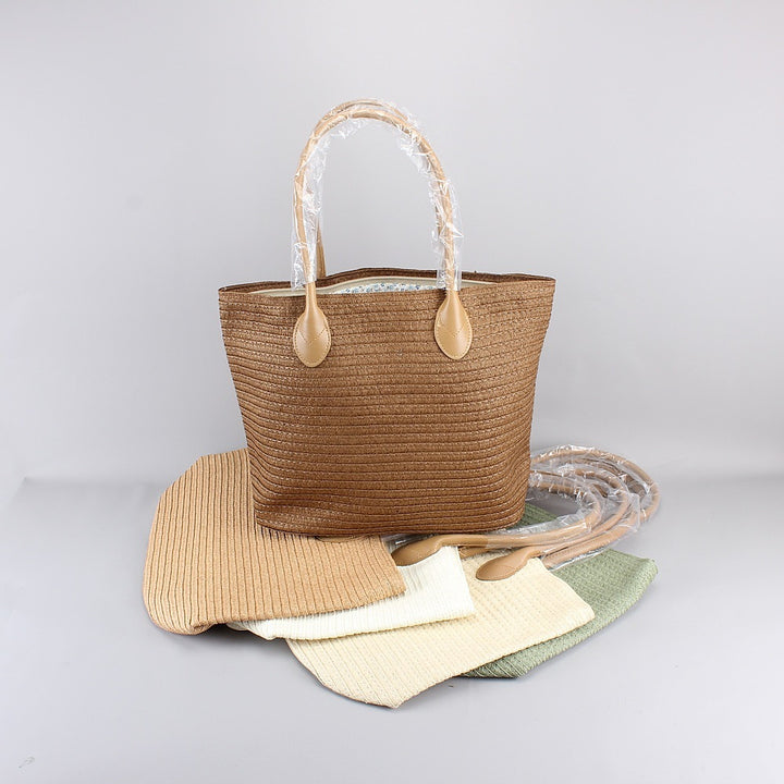 Shopping bag made of eco-friendly natural material with reinforced carrying handles Bowlift