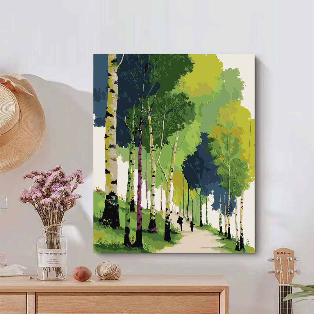Nature-Inspired Serene Landscape Canvas Art Bowlift