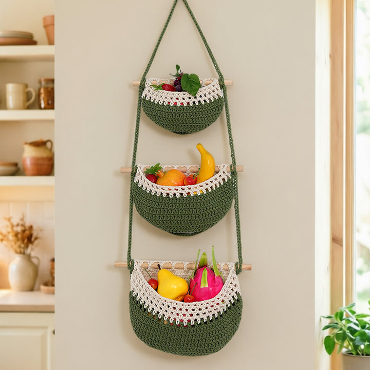 Handcrafted Macrame Wall Planter