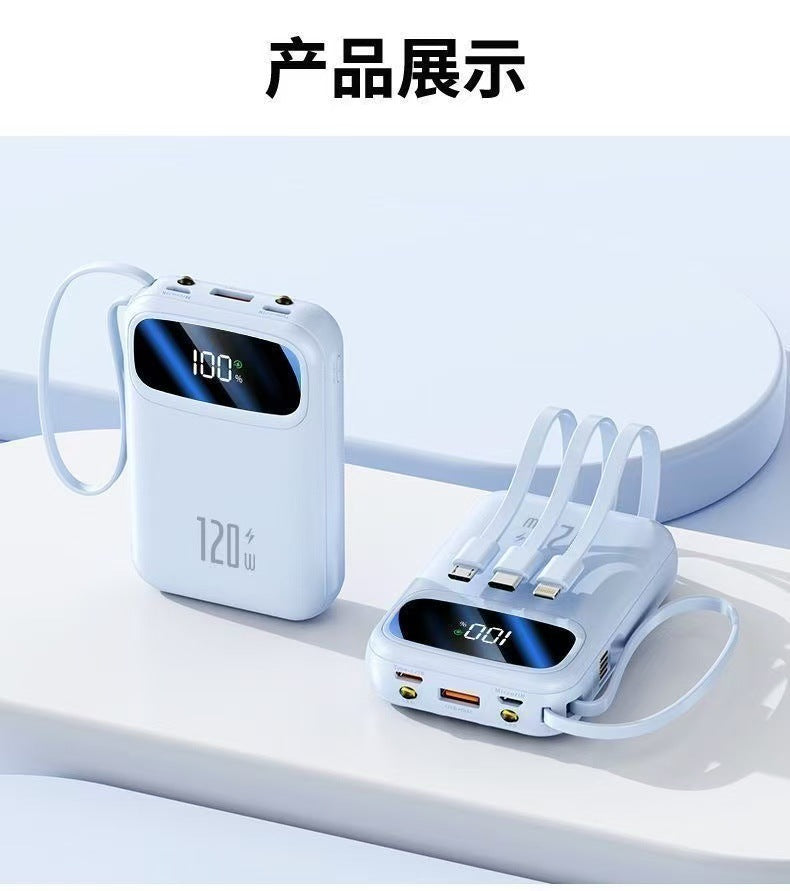 High-performance power bank with digital display and multiple connections Bowlift