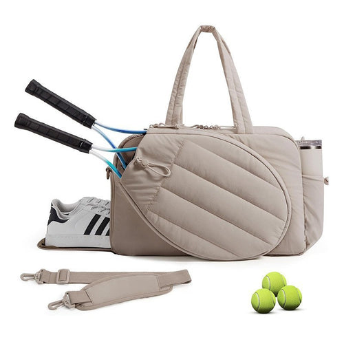 Sporty Tennis Bag with Multiple Compartments and Carrying Options Bowlift