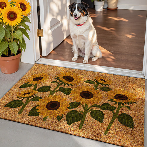 Cactus-Themed Outdoor Welcome Mat Bowlift