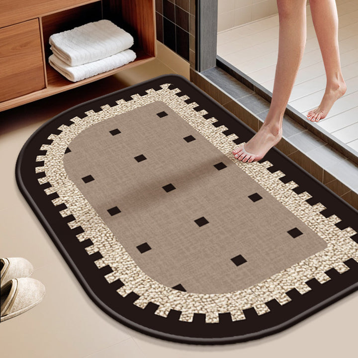 Plush Bath Mat Bowlift