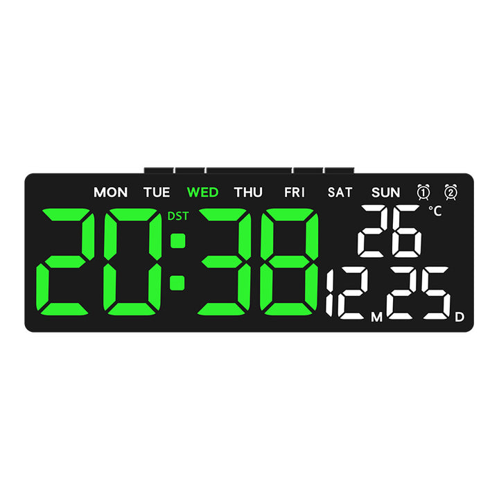 Digital multifunction alarm clock with large display Bowlift