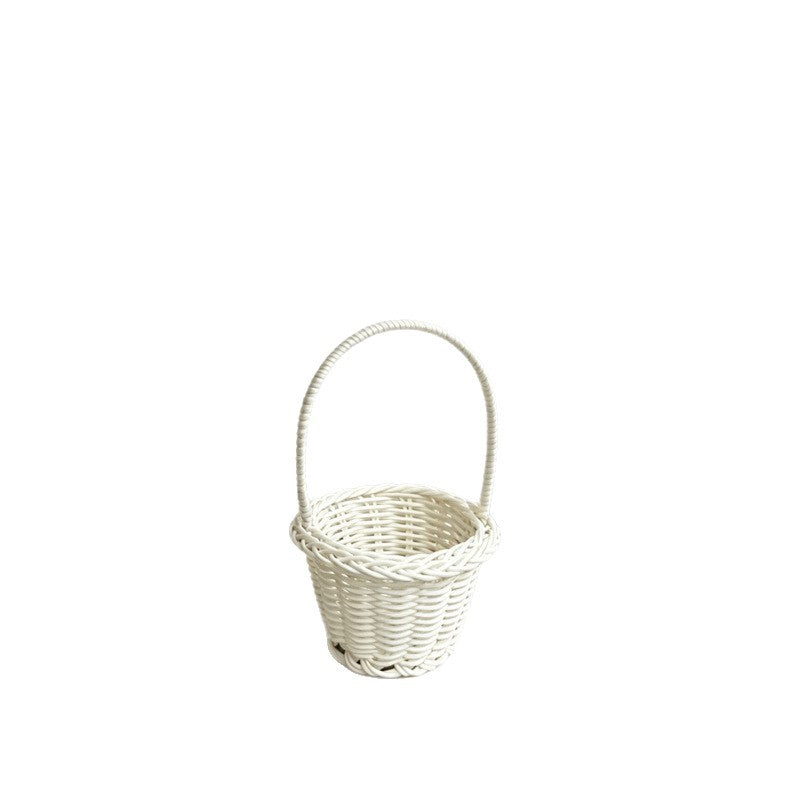 Decorative Miniature Woven Basket Bowlift