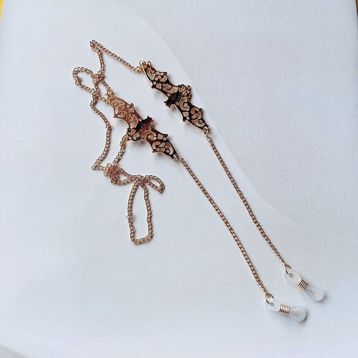 Stylish Multifunctional Eyewear Retainer Chain Bowlift