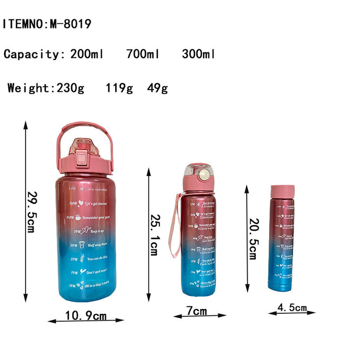 Women's Motivational Water Bottle Bowlift