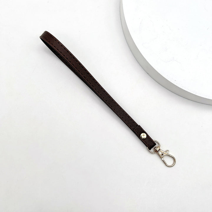 Durable Synthetic Leather Lanyard Bowlift