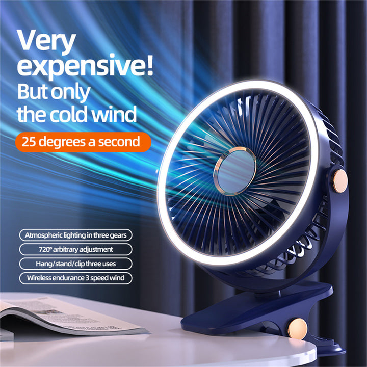 Unisex Versatile Clip-On Table Fan Bowlift