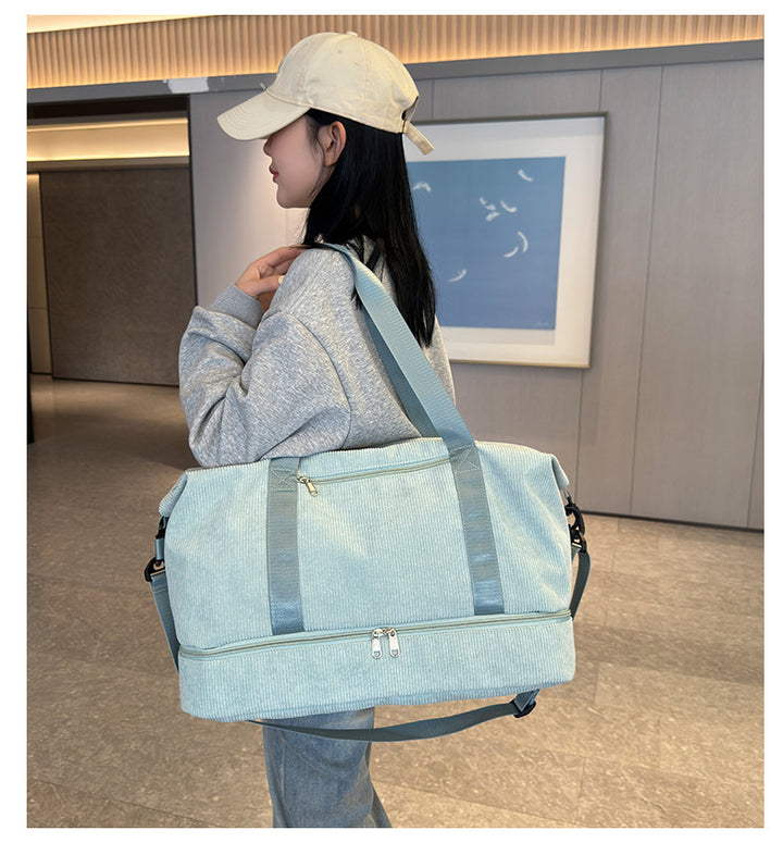 Corduroy Travel Weekender Bag Bowlift