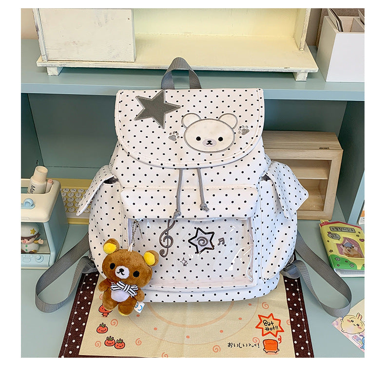 Cute Plush Teddy Bear Backpack