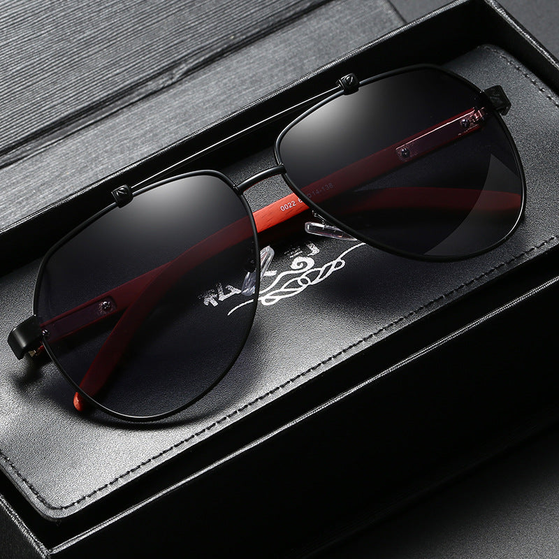 Women's pilot sunglasses with high-quality metal frame and flexible comfort temples Bowlift