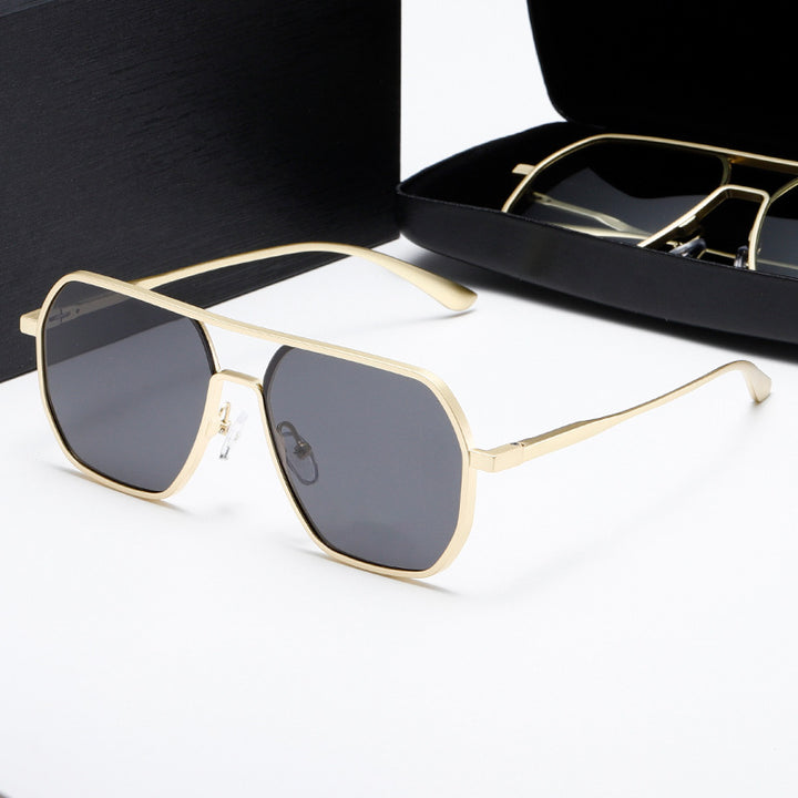 Women's innovative fashionable sunglasses with rectangular frame Bowlift