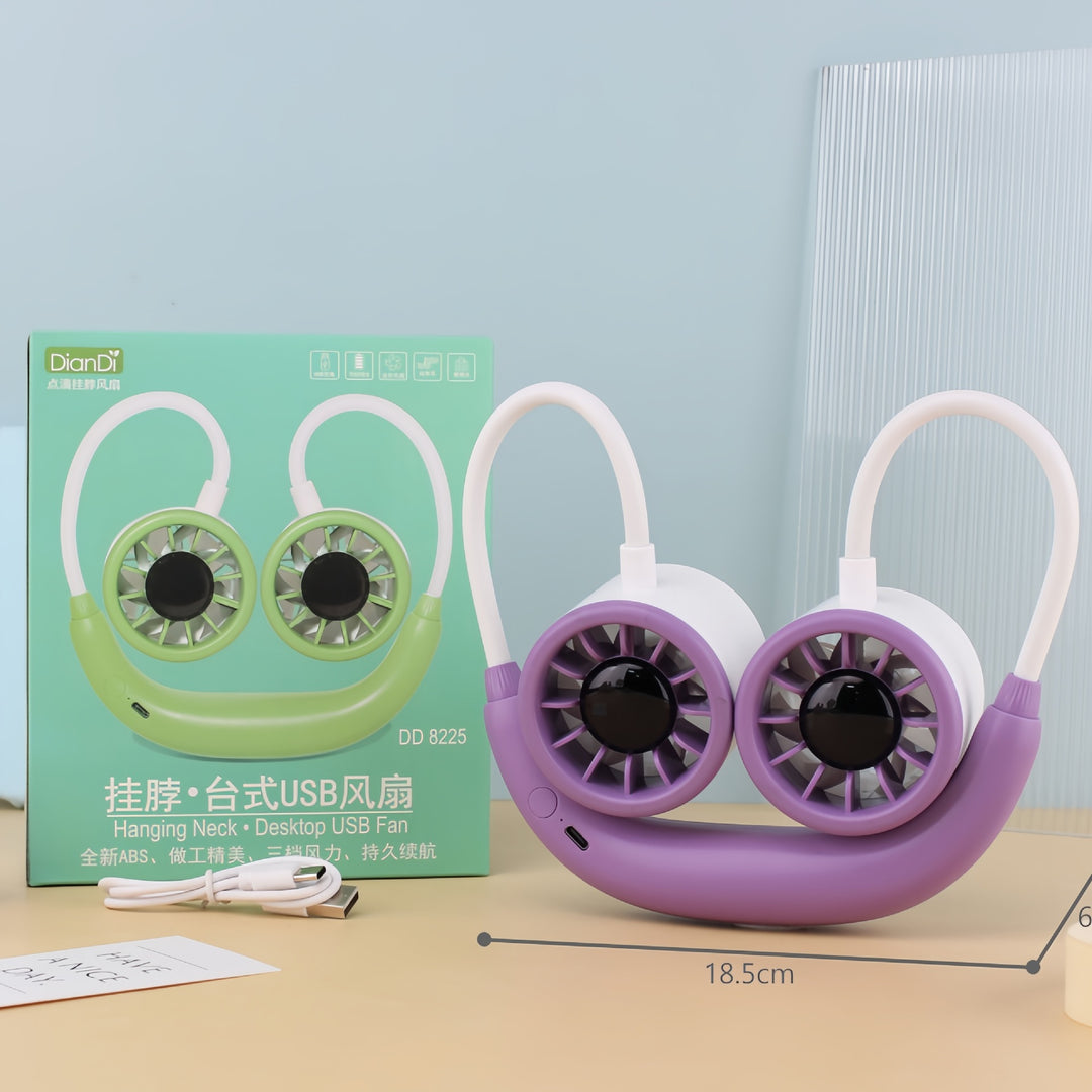 Unisex Portable Fan Bowlift