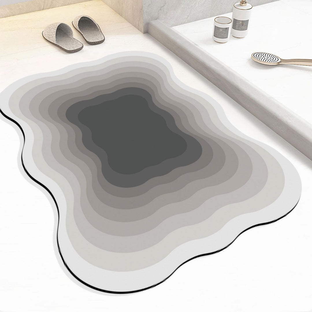 Stylish Gradient Bath Mat Bowlift