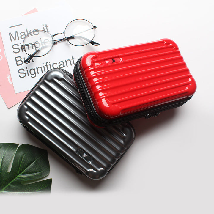 Unisex Slim Hard Shell Cosmetic Storage Case Bowlift