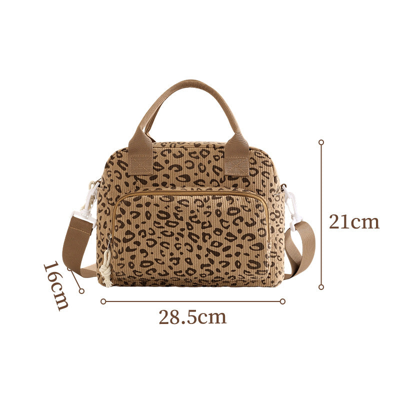 Insulated Cherry Print Lunch Bag Bowlift