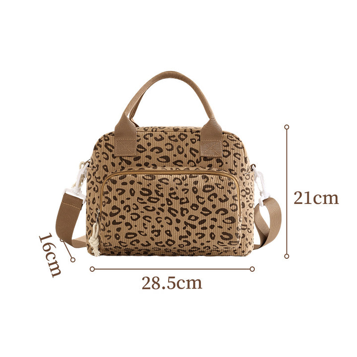 Insulated Cherry Print Lunch Bag Bowlift