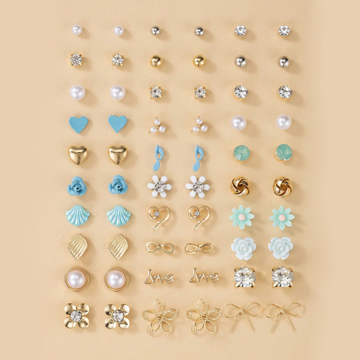 Earring set with versatile motifs Bowlift