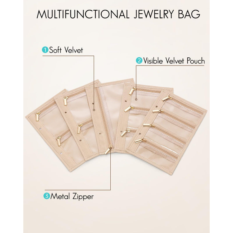 Jewelry organizer with transparent compartments Bowlift