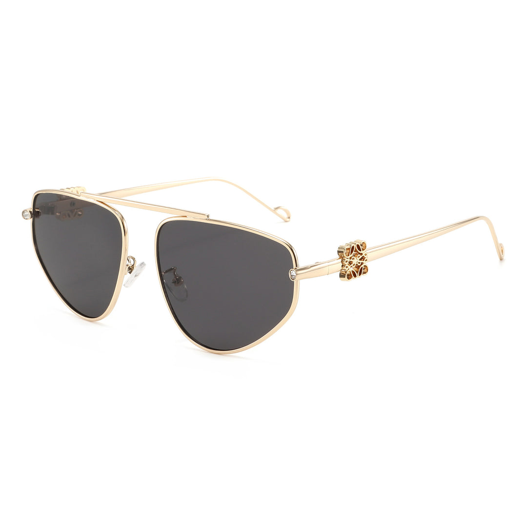 Ladies Glamorous Sunglasses with Elegant Decorations Bowlift