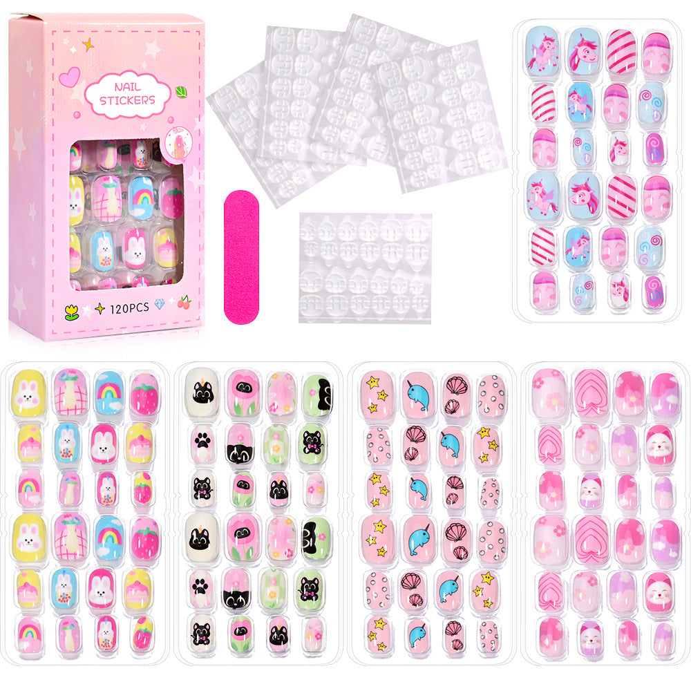 Creative Cartoon Nail Art Sticker Set Bowlift