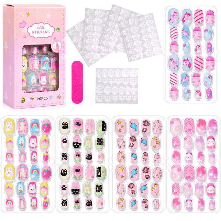 Fun Themed Press-On Nail Set Bowlift