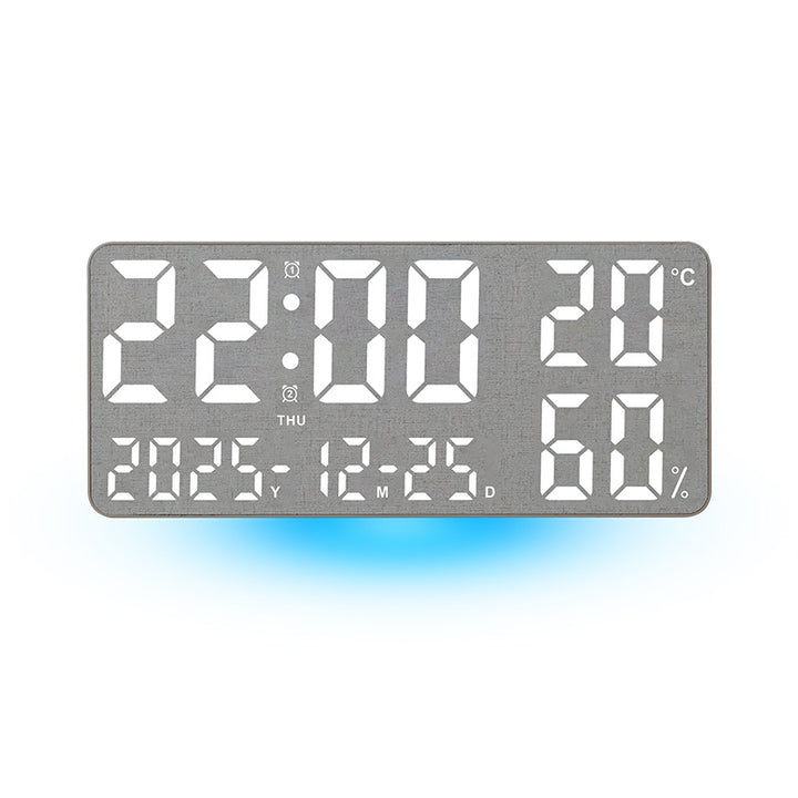 Digital Thermo-Hygrometer Alarm Clock Bowlift