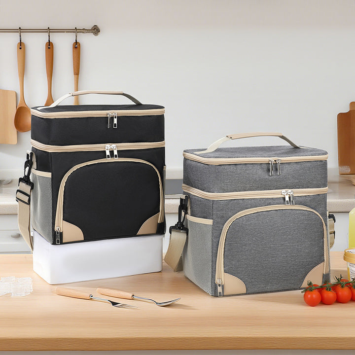 Insulated Multi-Pocket Lunch Organizer Bowlift