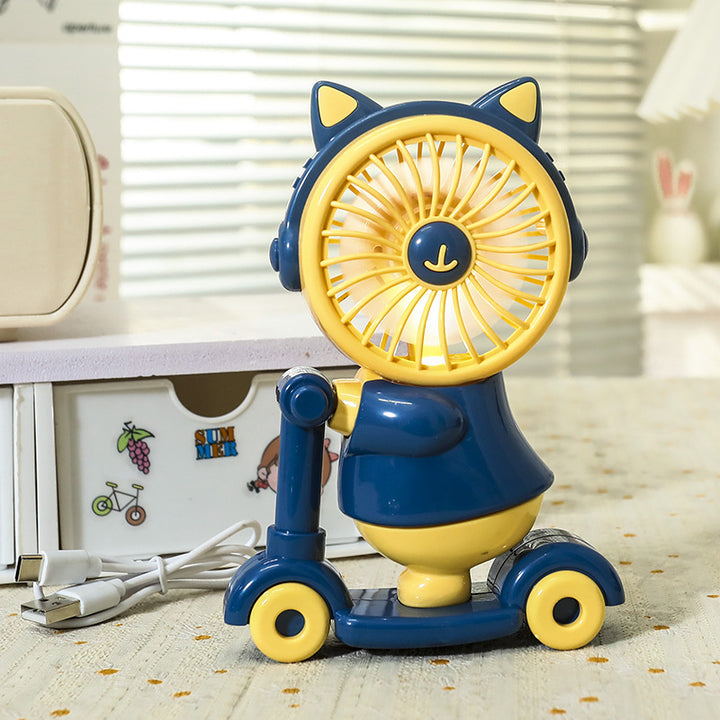 Ladies USB fan in creative animal design Bowlift
