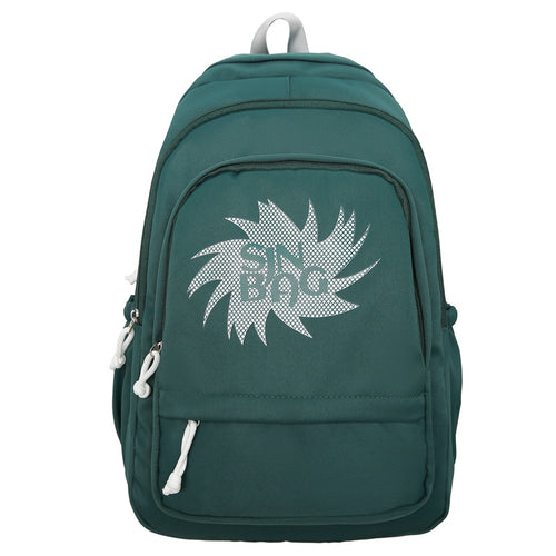 Graphic Print Laptop Backpack Bowlift