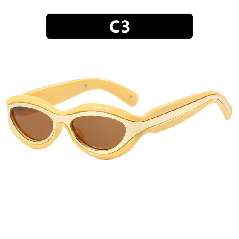 Ladies Cat-Eye Sunglasses with protective UV protection and stylish frame Bowlift