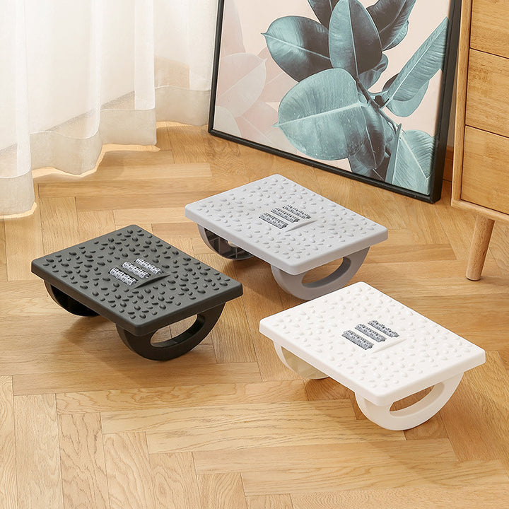 Balance Foot Rocker Board with Textured Anti-Slip Surface Bowlift