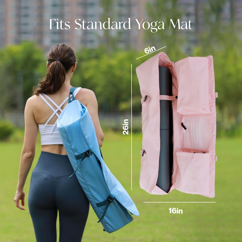 Yoga bag with practical compartment division Bowlift
