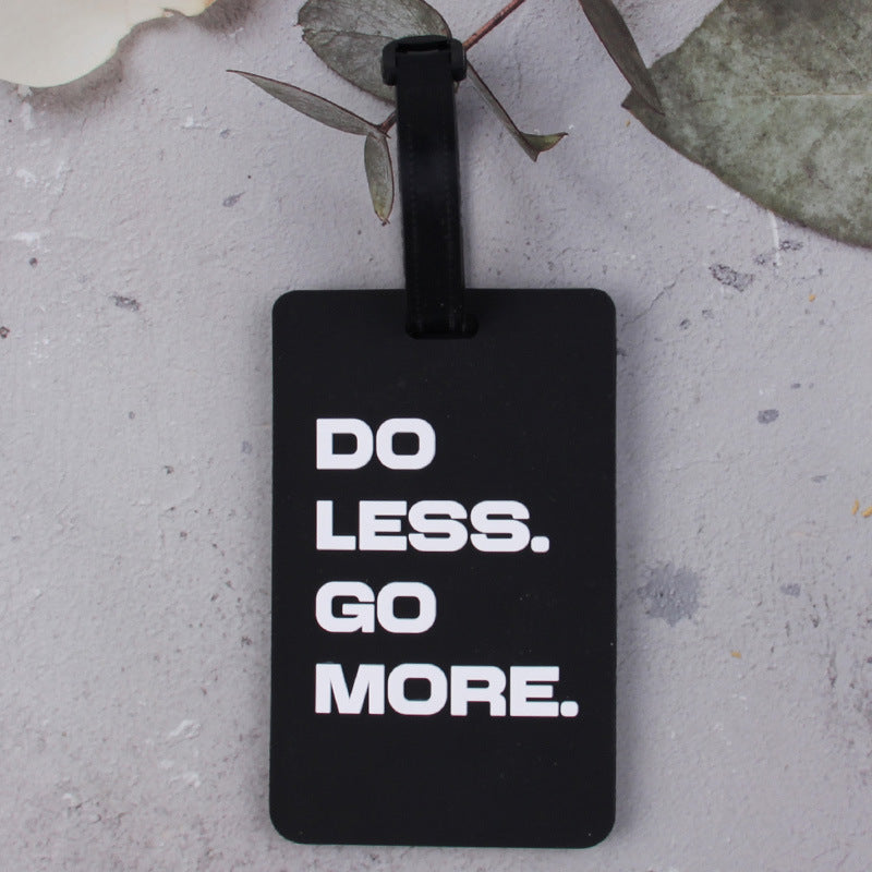 Motivational Travel Luggage Tag Bowlift