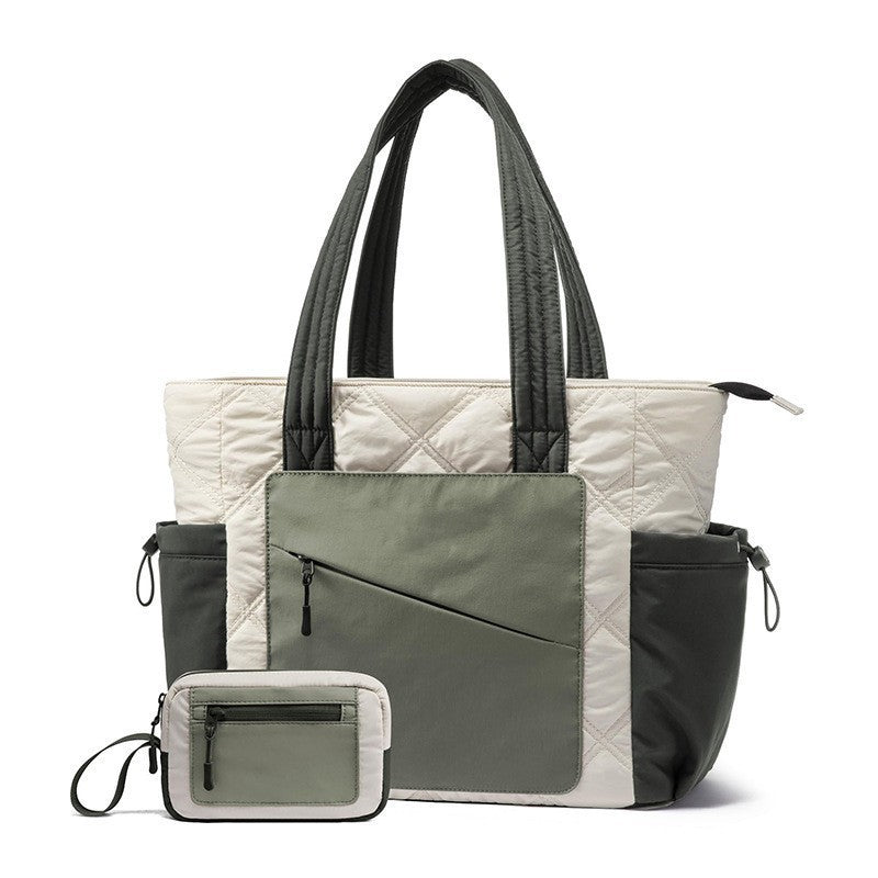 Elegant shopping bag with practical multiple compartments Bowlift