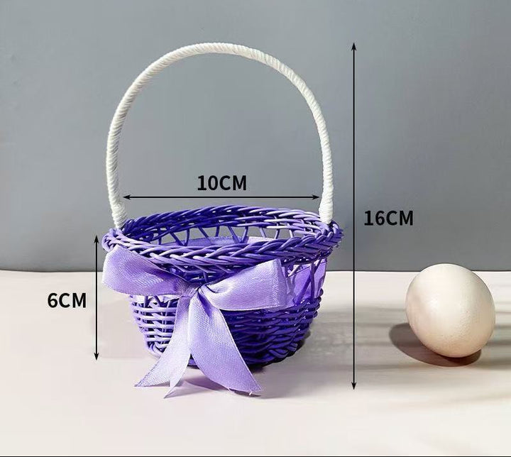 Decorative Handwoven Gift Basket Bowlift