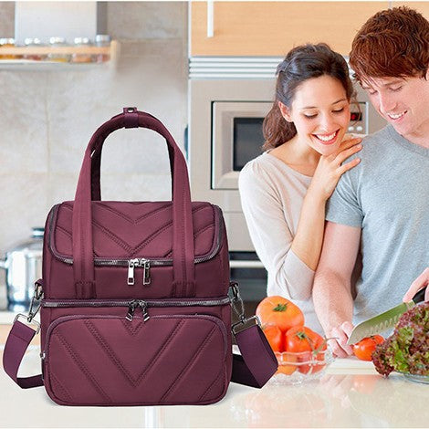 Stylish Insulated Lunch Cooler Bag Bowlift