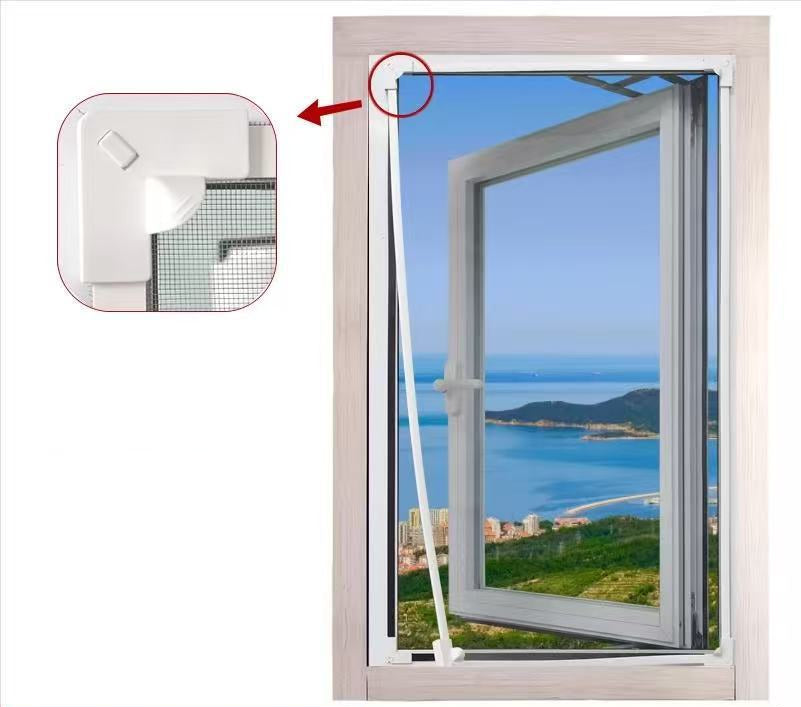 Adjustable Window Insect Barrier Bowlift