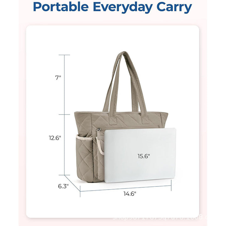 Stylish handbag with multiple outer pockets Bowlift
