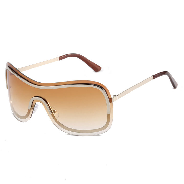 Women's sporty oversized sunglasses with elegant design Bowlift