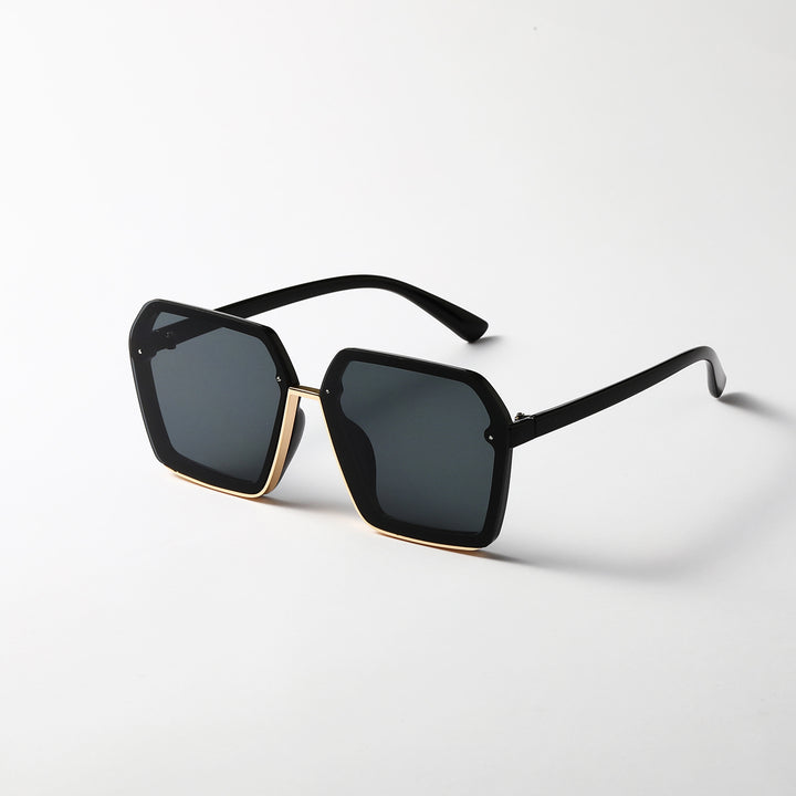 Women's creative oversized sunglasses with unique geometry Bowlift
