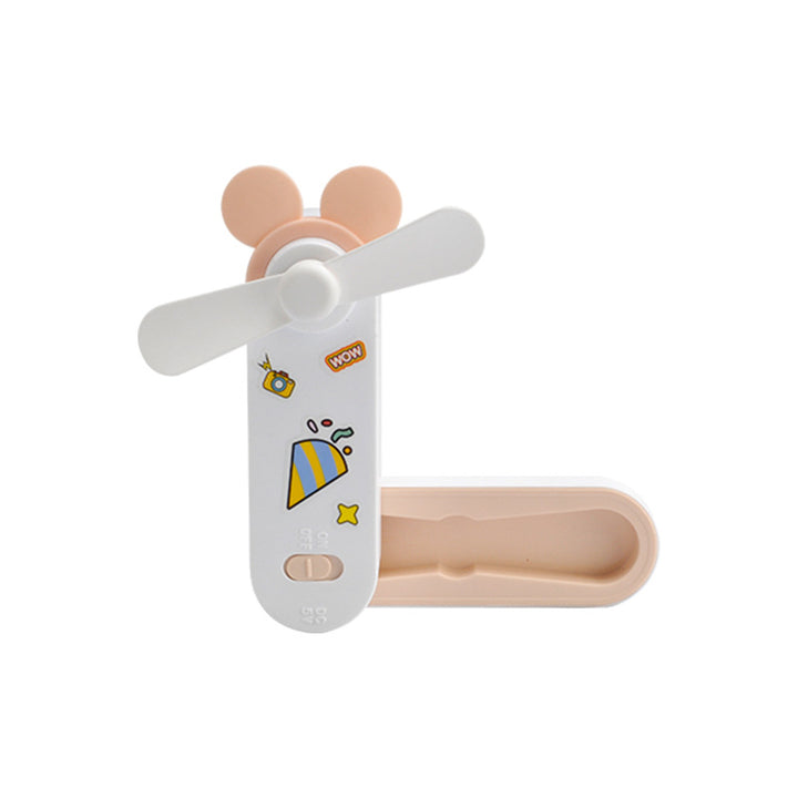 Unisex Portable Mini Hand Fan in Cute Design Bowlift