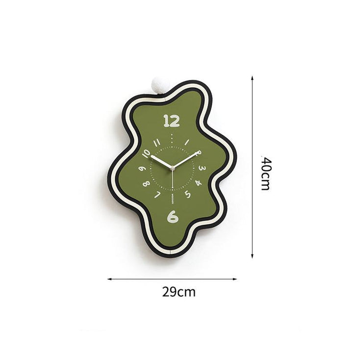 BowLift | Creative irregular wall decoration Silent Clock