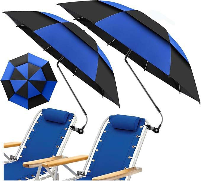 Women Adjustable Parasol with Clip-Mount Bowlift