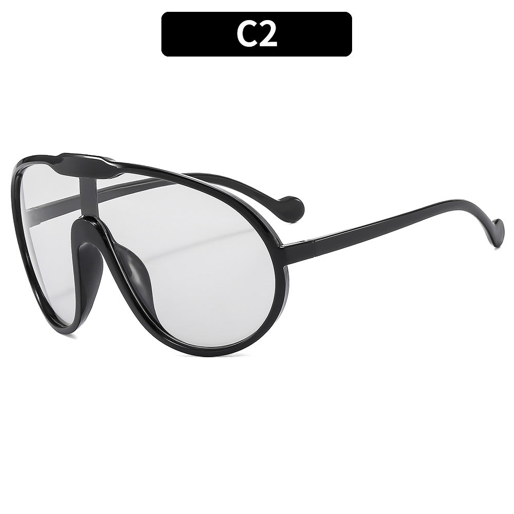 Retro Shield Sunglasses